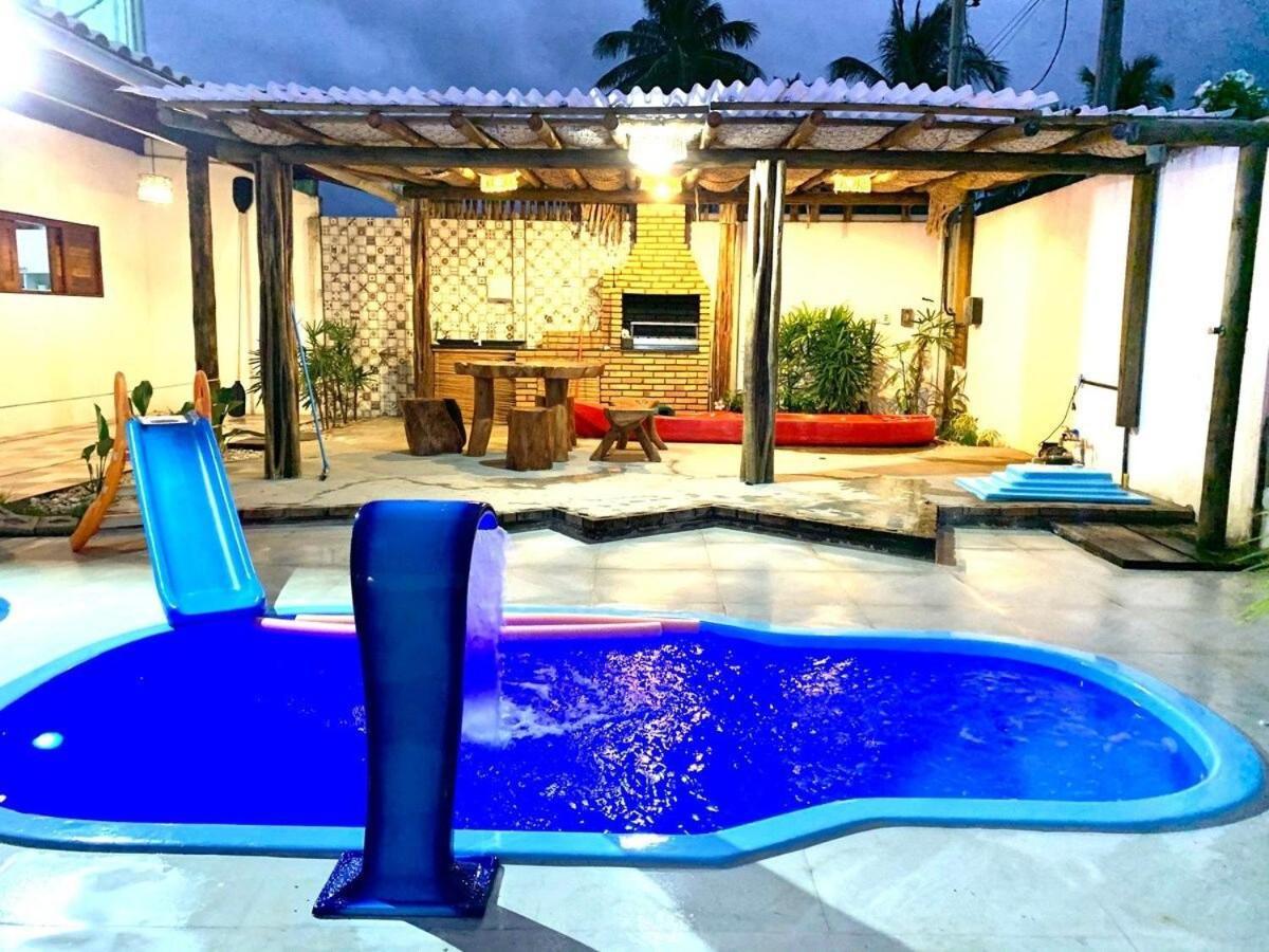 Casa Xie Com Piscina, Churrasqueira E Jardim Sao Miguel dos Milagres Bagian luar foto