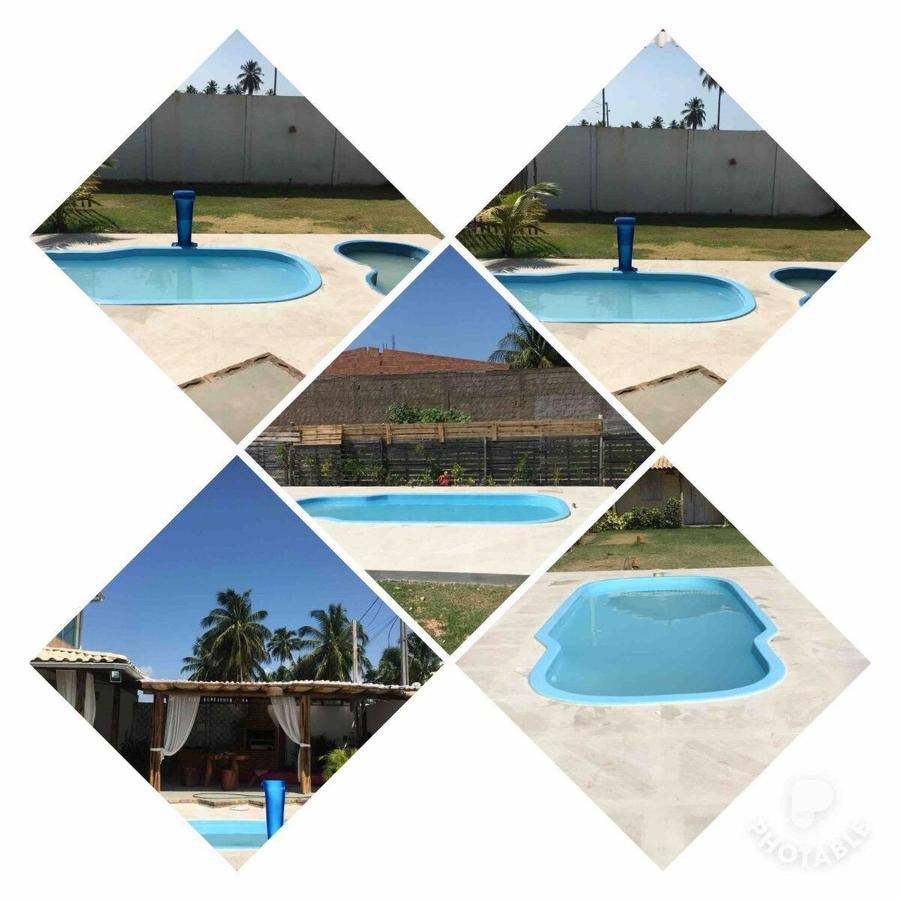 Casa Xie Com Piscina, Churrasqueira E Jardim Sao Miguel dos Milagres Bagian luar foto