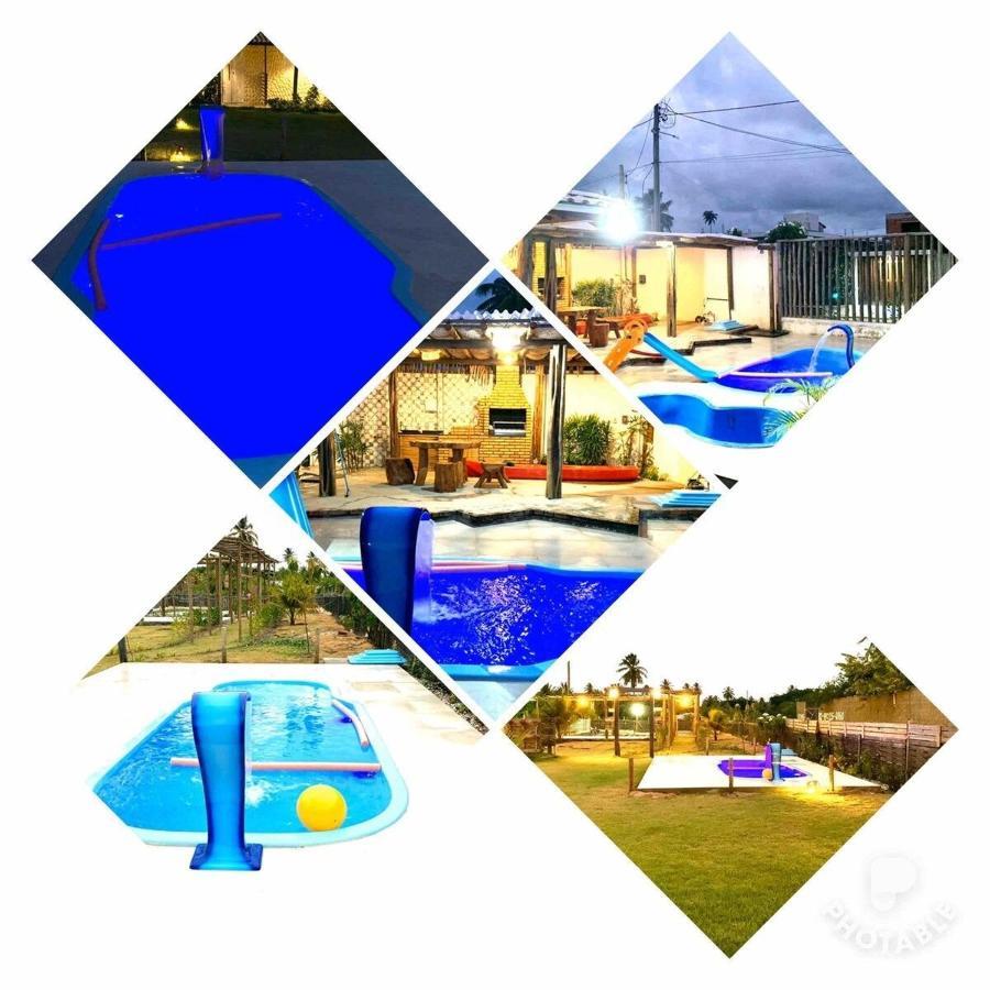 Casa Xie Com Piscina, Churrasqueira E Jardim Sao Miguel dos Milagres Bagian luar foto