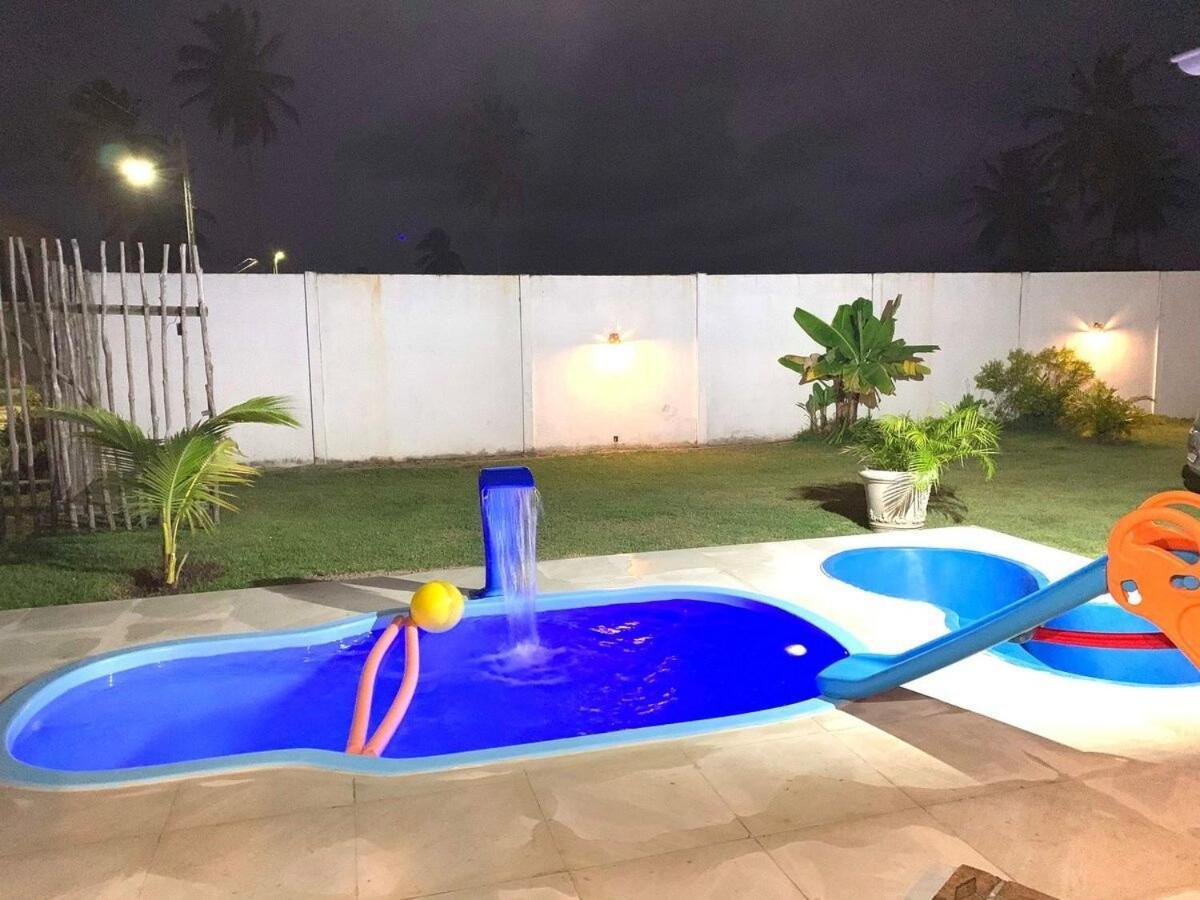 Casa Xie Com Piscina, Churrasqueira E Jardim Sao Miguel dos Milagres Bagian luar foto