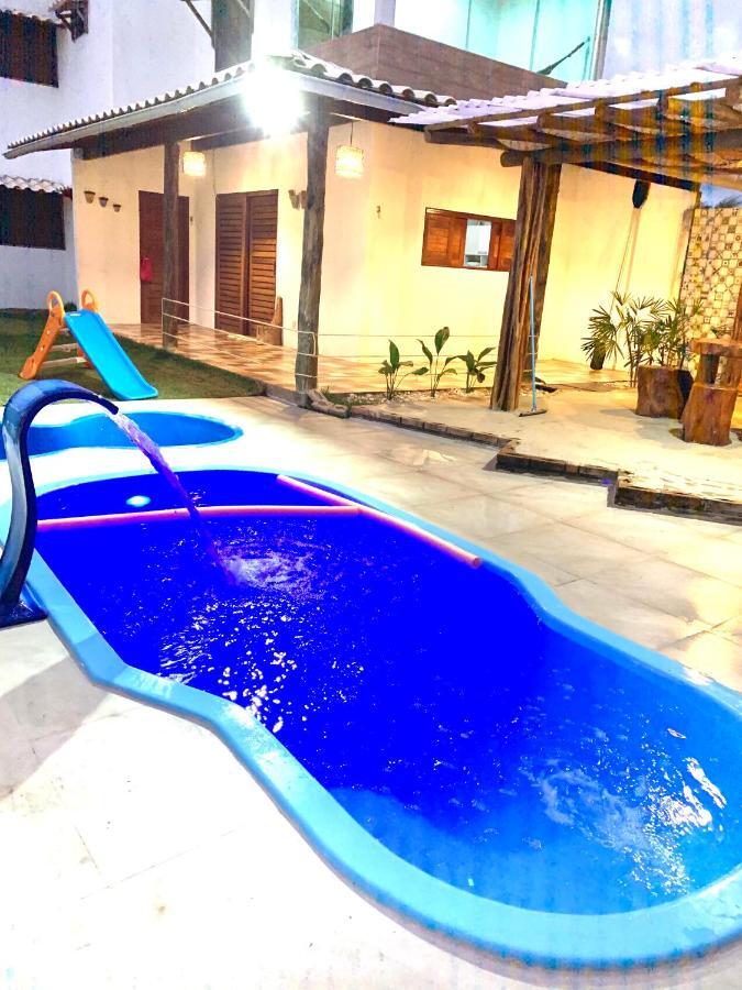 Casa Xie Com Piscina, Churrasqueira E Jardim Sao Miguel dos Milagres Bagian luar foto
